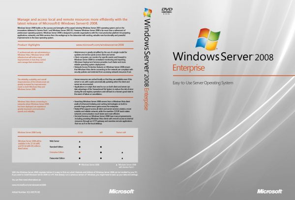 Windows Server 2008 Enterprise 32bits PT-BR